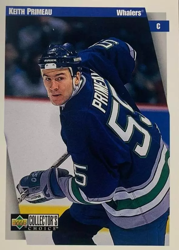 Хоккей. Карточка Keith Primeau - Кит Примо Hartford Whalers - Хартфорд НХЛ/NHL