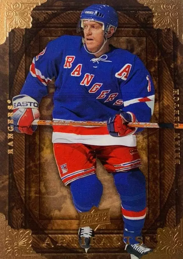 Хоккей. Карточка Brian Leetch - Брайан Лич New York Rangers - Рейнджерс НХЛ/NHL