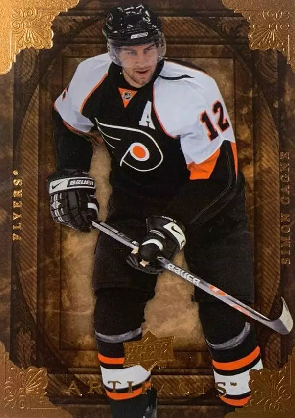 Хоккей. Карточка Simon Gagne-Симон Ганье Philadelphia Flyers-Филадельфия НХЛ/NHL