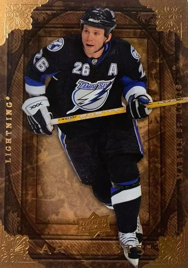 Карточка Martin St. Louis/Мартен Сан-Луи Tampa Bay Lightning/Тампа-Бэй НХЛ/NHL