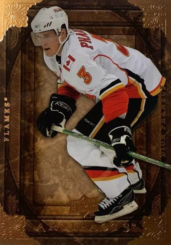 Хоккей. Карточка Dion Phaneuf-Дион Фанеф Calgary Flames-Калгари Флэймз НХЛ/NHL