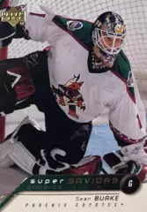 Хоккей. Карточка Sean Burke - Шон Бурк Phoenix Coyotes - Финикс Койотис НХЛ/NHL