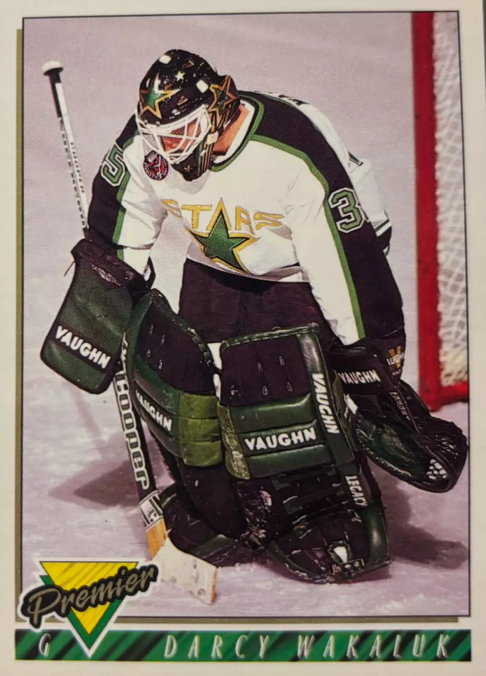 Хоккей. Карточка Darcy Wakaluk-Дарси Вакалюк Dallas Stars - Даллас Старз НХЛ/NHL