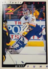 Хоккей. Карточка Grant Fuhr / Грант Фюр St. Louis Blues / Сент-Луис НХЛ/NHL