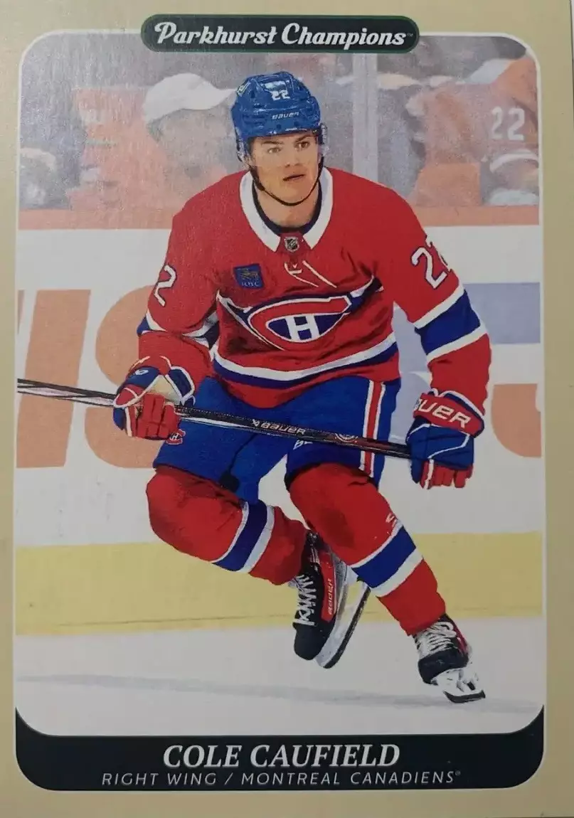 Хоккей. Карточка Cole Caufield-Коул Кофилд Montreal Canadiens - Монреаль НХЛ-NHL