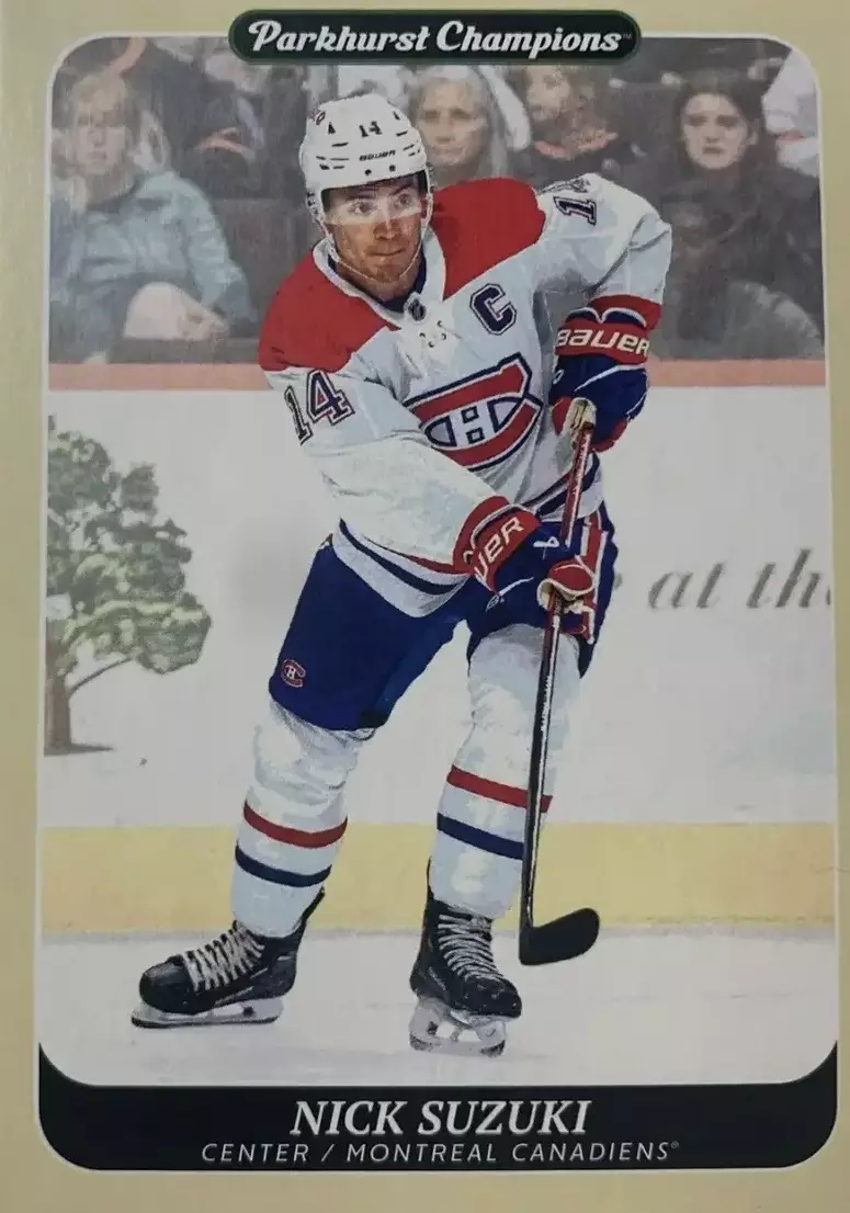 Хоккей. Карточка Nick Suzuki - Ник Сузуки Montreal Canadiens-Монреаль НХЛ NHL