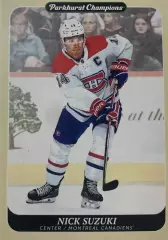 Хоккей. Карточка Nick Suzuki - Ник Сузуки Montreal Canadiens-Монреаль НХЛ NHL