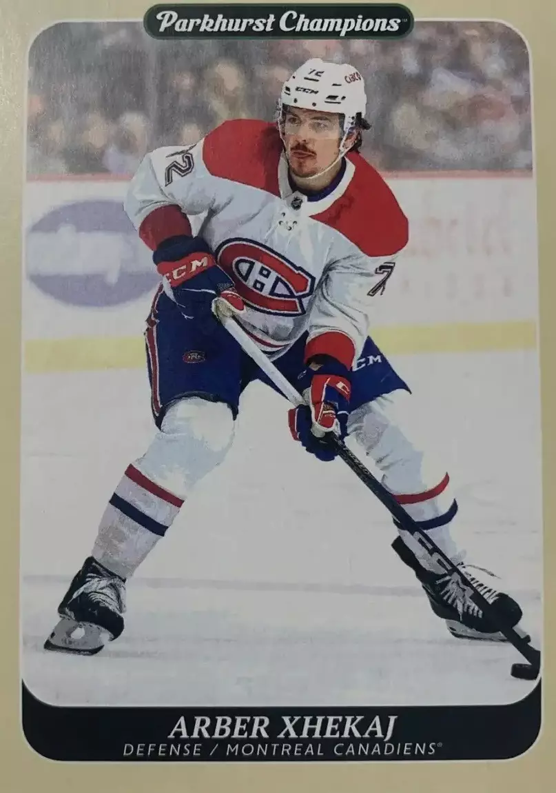 Хоккей. Карточка Arber Xhekaj-Арбер Джекай Montreal Canadiens - Монреаль НХЛ/NHL