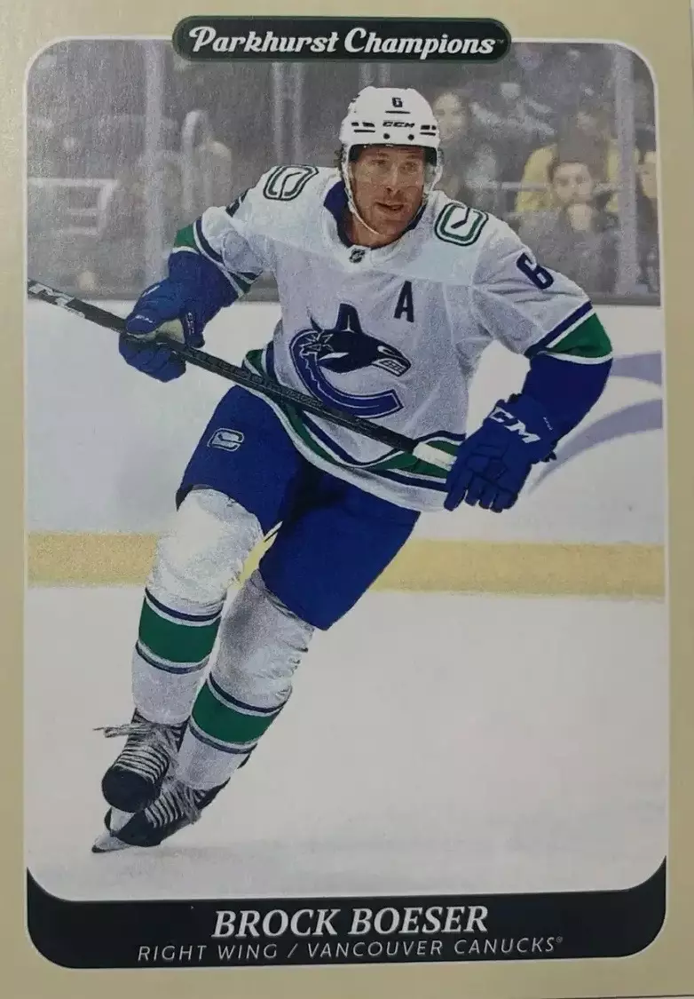 Хоккей. Карточка Brock Boeser - Брок Бесер Vancouver Canucks-Ванкувер НХЛ NHL