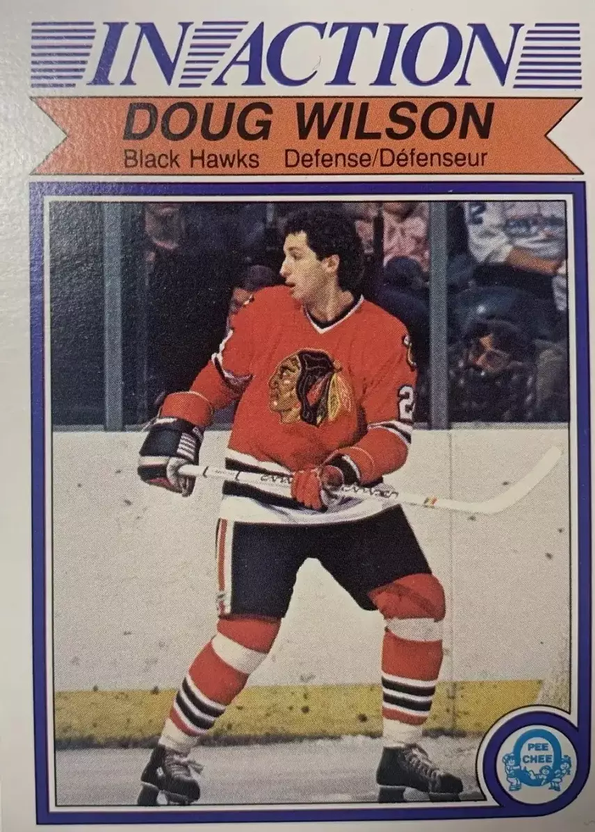 Хоккей. Карточка Doug Wilson - Дуг Уилсон Chicago Blackhawks - Чикаго НХЛ-NHL