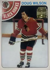 Хоккей. Карточка Doug Wilson - Дуг Уилсон Chicago Blackhawks - Чикаго НХЛ-NHL