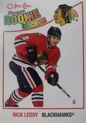 Хоккей. Карточка Nick Leddy-Ник Ледди Chicago Blackhawks/Чикаго Блэкхокс НХЛ/NHL