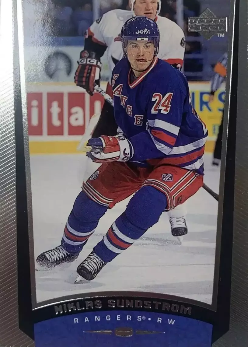 Карточка Niklas Sundstrom-Никлас Сундстрем New York Rangers - Рейнджерс НХЛ/NHL