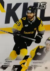 Хоккей. Карточка Робин Пресс Северсталь Череповец КХЛ сезон 2022/23 SeReal