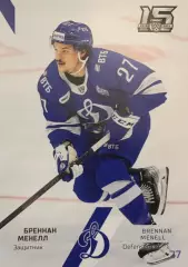 Хоккей. Карточка Бреннан Менелл Динамо Москва КХЛ сезон 2022/23 SeReal