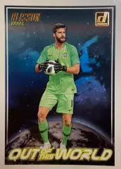 Футбол. Карточка Alisson / Алиссон Бекер Бразилия, Ливерпуль Panini 2018-19