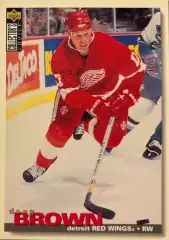 Хоккей Карточка Doug Brown-Дуг Браун Detroit Red Wings-Детройт Ред Уингз НХЛ/NHL
