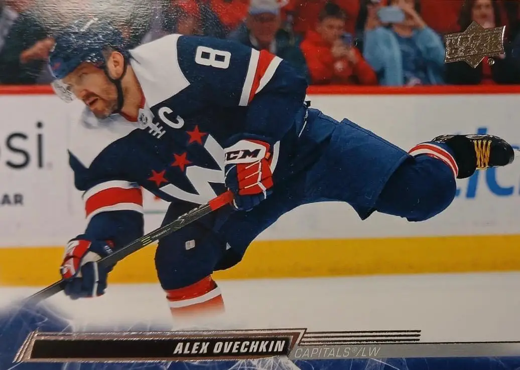 Карточка Александр Овечкин Washington Capitals/Вашингтон, Динамо Москва, НХЛ-КХЛ