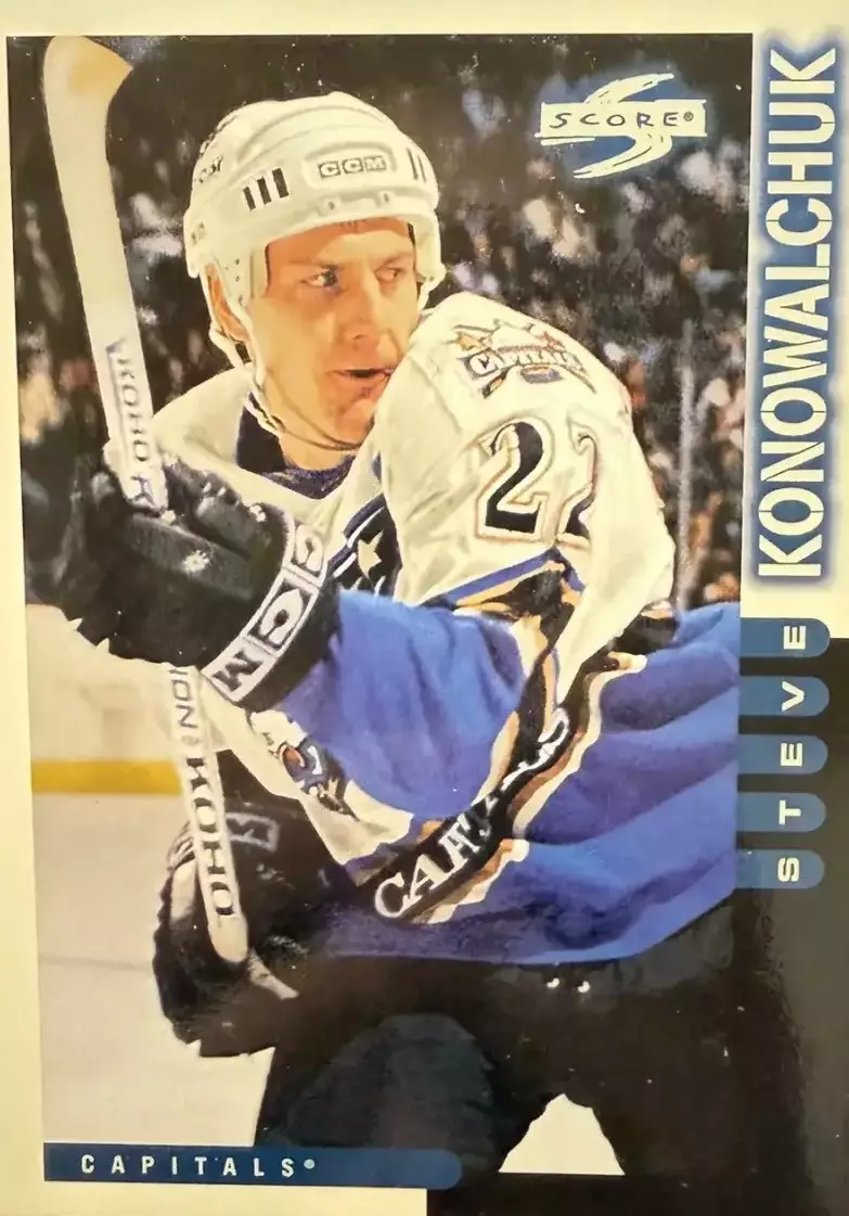 Карточка Konowalchuk-Стив Коновальчук Washington Capitals-Вашингтон НХЛ/NHL