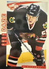 Хоккей. Карточка Eric Daze-Эрик Дазе Chicago Blackhawks-Чикаго Блэкхокс НХЛ NHL