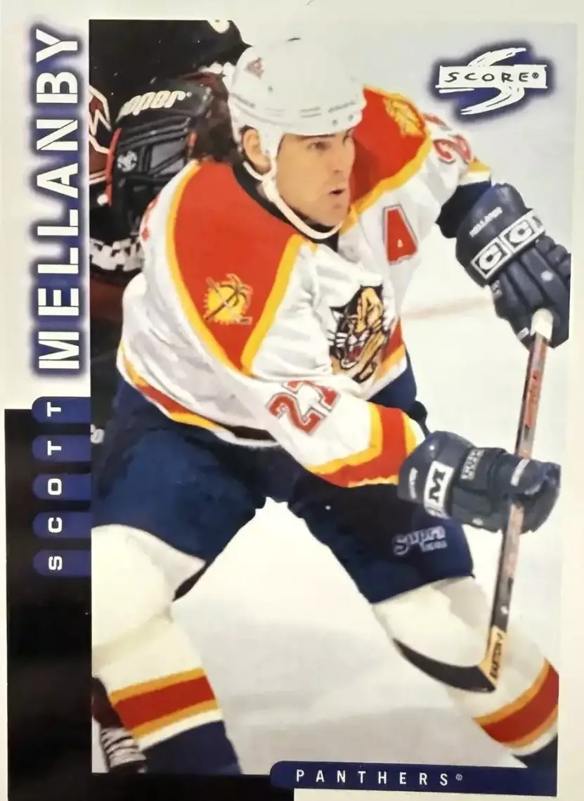 Хоккей. Карточка Scott Mellanby-Скотт Мелланби Florida Panthers-Флорида НХЛ-NHL