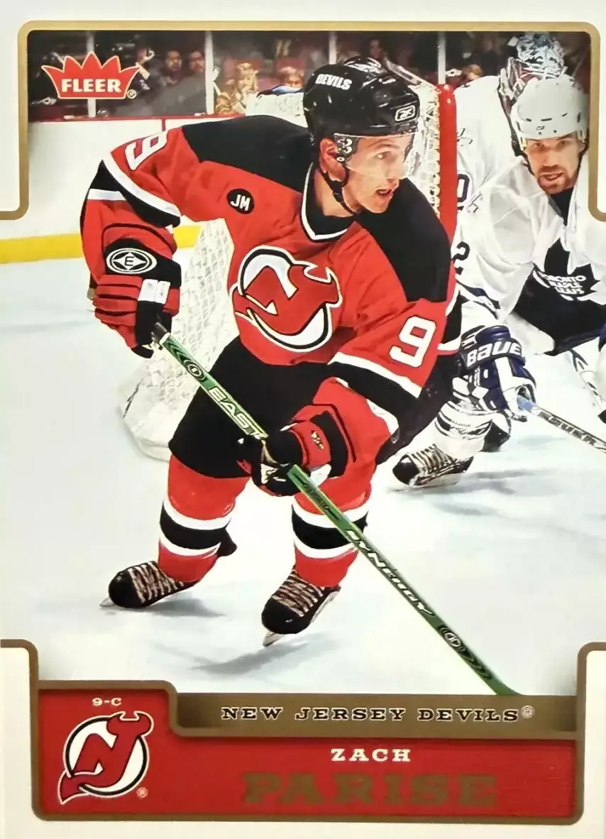 Карточка Zach Parise - Зак Паризе New Jersey Devils / Нью-Джерси Девилз НХЛ/NHL