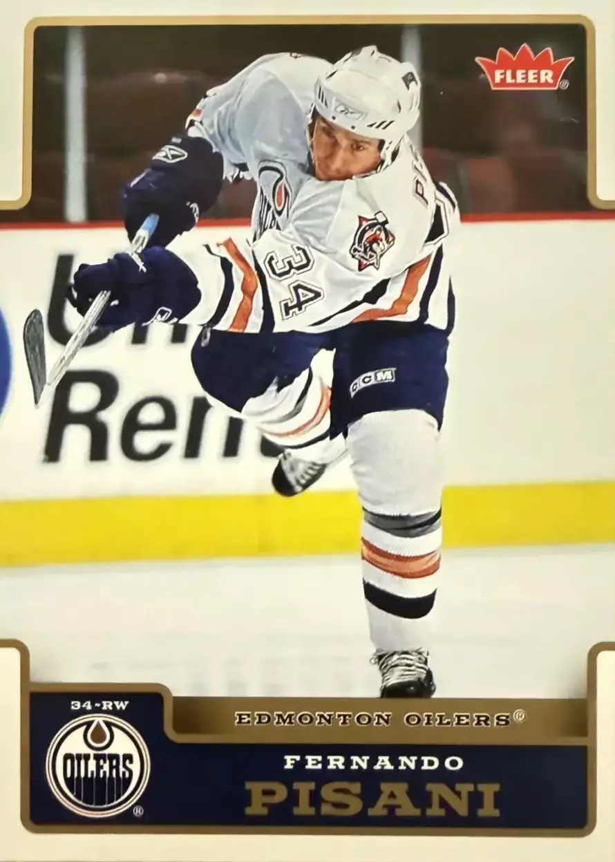 Хоккей Карточка Фернандо Пизани-Fernando Pisani Edmonton Oilers-Эдмонтон НХЛ/NHL