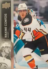 Хоккей Карточка Максим Комтуа Anaheim Ducks/Анахайм Дакс, Динамо Москва НХЛ/КХЛ