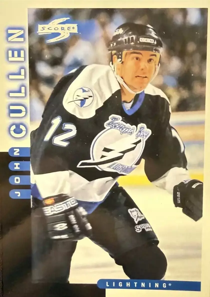 Хоккей. Карточка John Cullen-Джон Каллен Tampa Bay Lightning-Тампа НХЛ/NHL