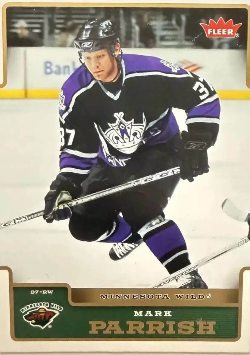 Хоккей. Карточка Mark Parrish-Марк Пэрриш Los Angeles Kings/Лос-Анджелес НХЛ/NHL