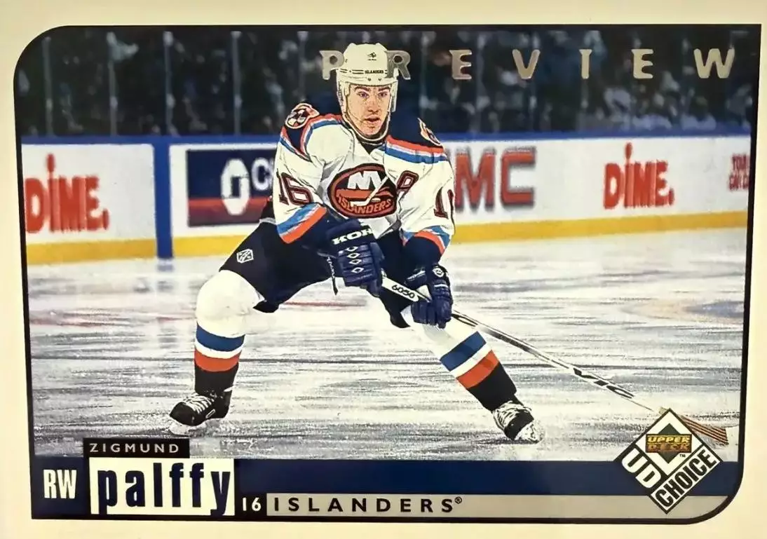 Хоккей. Карточка Ziggy Palffy- Зигги Палффи New York Islanders-Айлендерс НХЛ/NHL