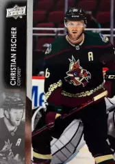 Хоккей Карточка Christian Fischer-Кристиан Фишер Arizona Coyotes-Аризона НХЛ/NHL