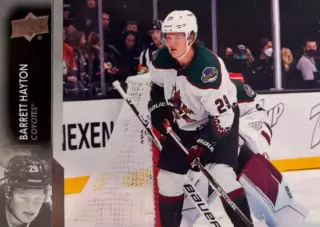 Хоккей. Карточка Barrett Hayton-Барретт Хэйтон Arizona Coyotes - Аризона НХЛ/NHL