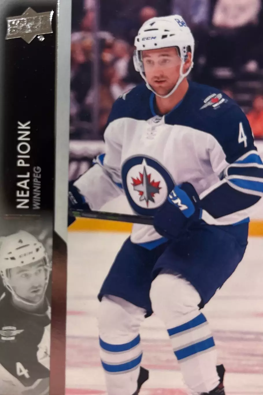 Хоккей. Карточка Neal Pionk - Нил Пионк Winnipeg Jets - Виннипег Джетс НХЛ/NHL