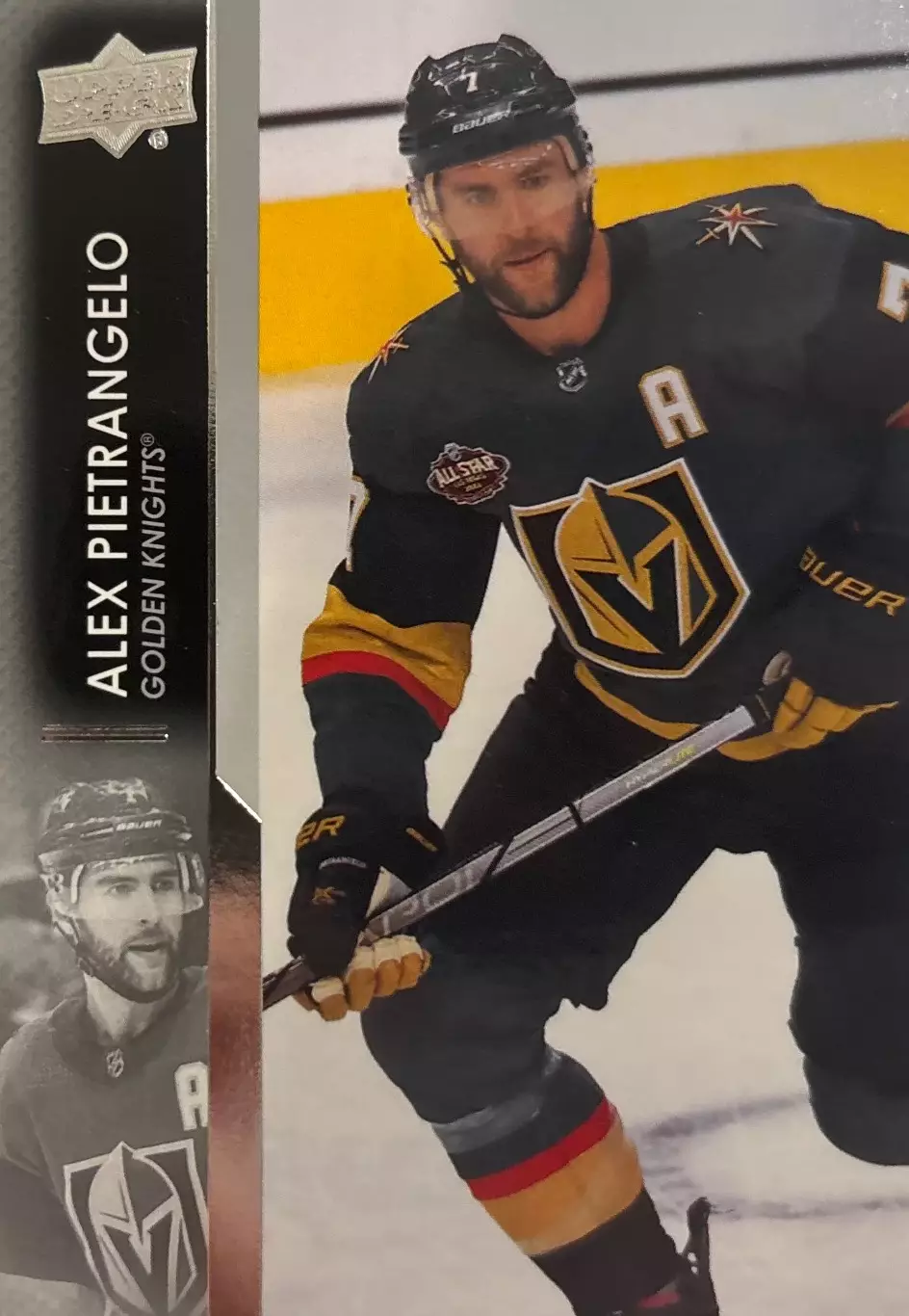 Карточка Alex Pietrangelo - Алекс Пьетранжело Vegas Golden Knights-Вегас НХЛ/NHL
