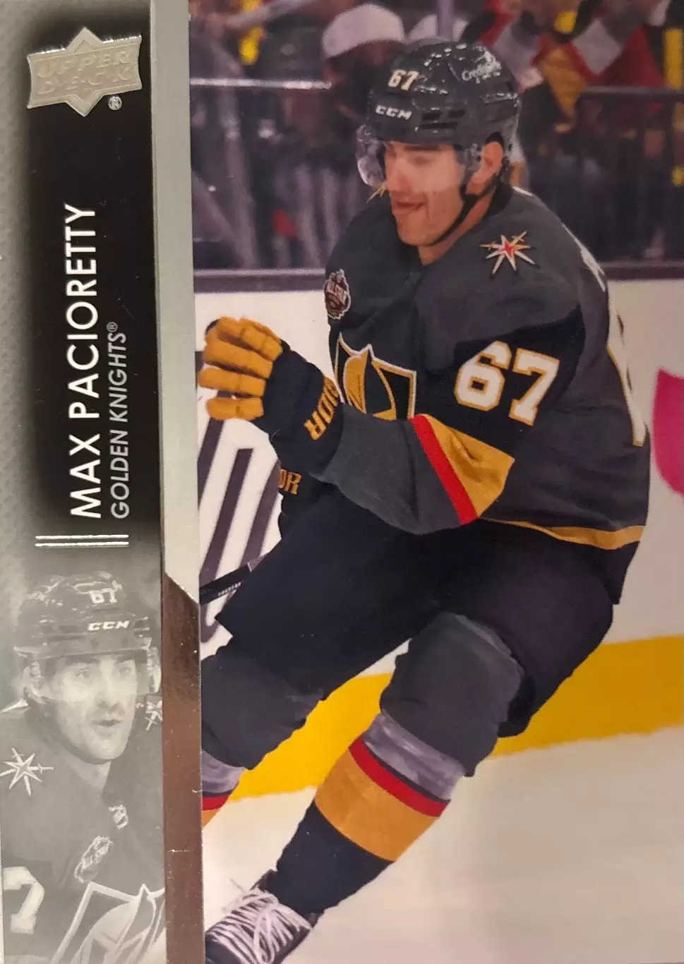 Карточка Max Pacioretty - Макс Пачиоретти Vegas Golden Knights - Вегас НХЛ-NHL