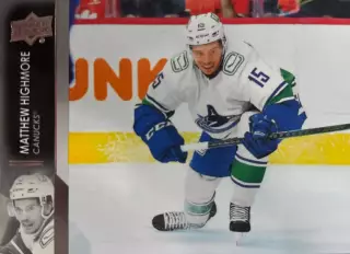 Карточка Matthew Highmore - Мэттью Хаймор Vancouver Canucks - Ванкувер НХЛ/NHL