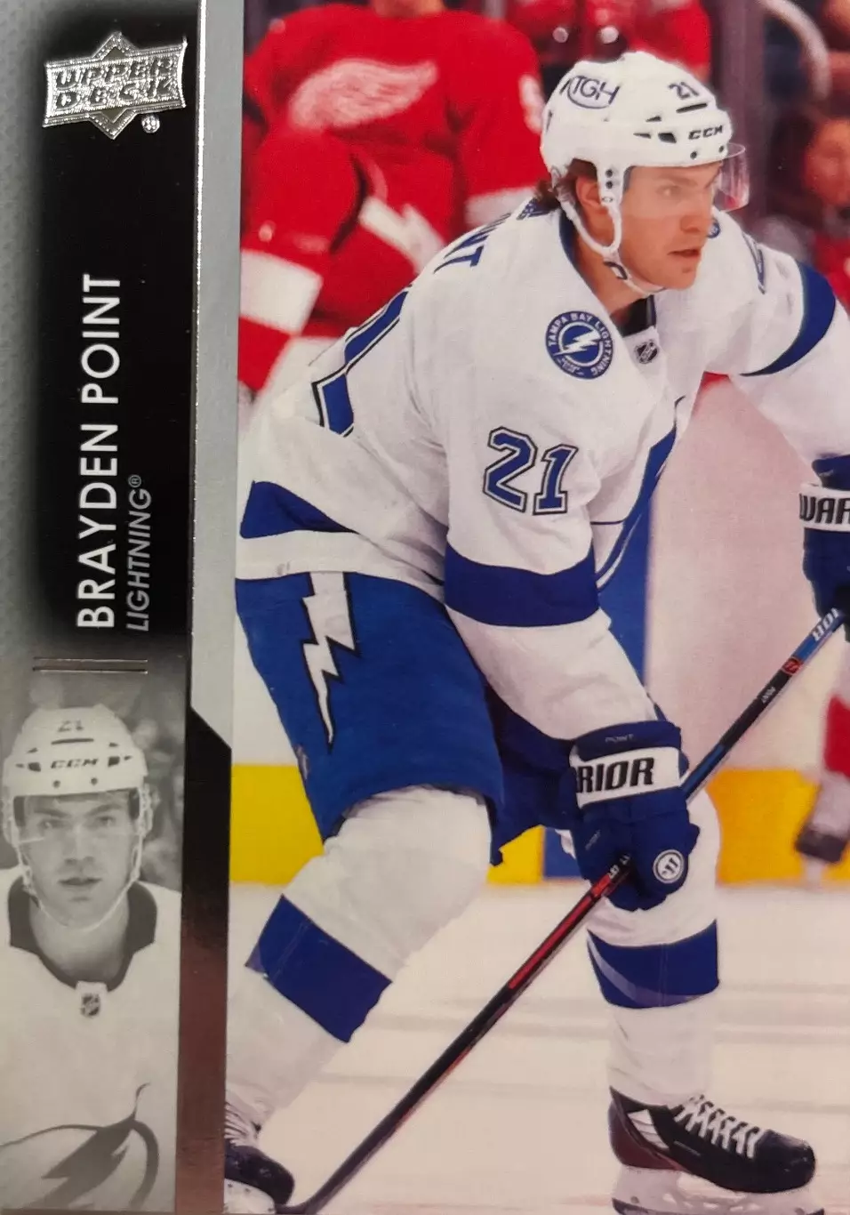 Хоккей. Карточка Brayden Point-Брэйден Пойнт Tampa Bay Lightning/Тампа НХЛ-NHL