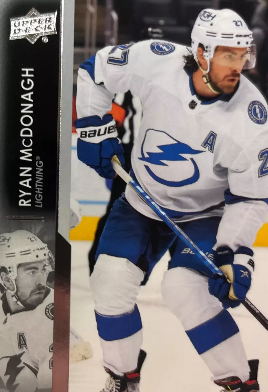 Карточка Райан Макдона Tampa Bay Lightning/Тампа-Бэй, Барыс Астана НХЛ/NHL/КХЛ