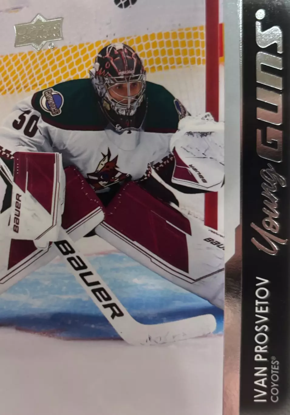 Хоккей. Карточка Иван Просветов Arizona Coyotes-Аризона, ЦСКА Москва НХЛ/NHL/КХЛ