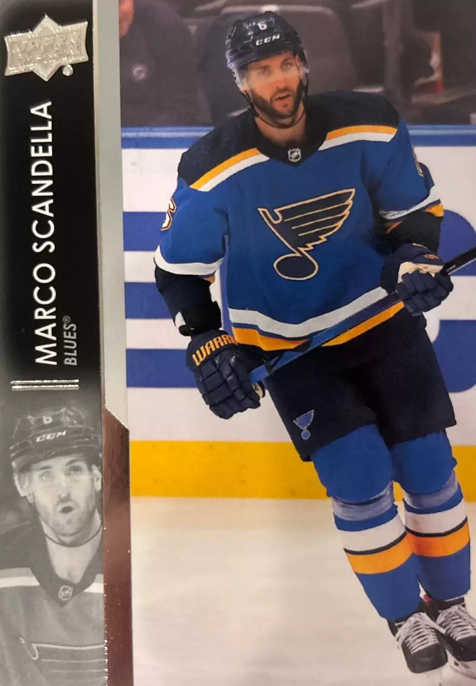 Карточка Marco Scandella-Марко Сканделла St. Louis Blues/Сент-Луис Блюз НХЛ/NHL
