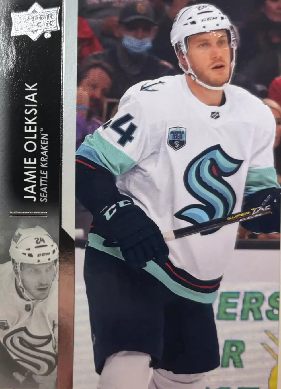 Карточка Jamie Oleksiak - Джейми Олексяк Seattle Kraken / Сиэтл Кракен НХЛ/NHL