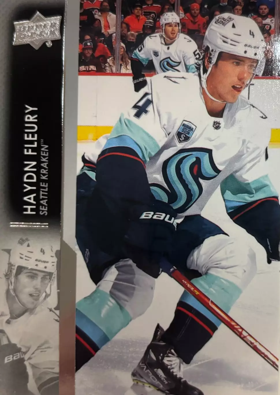 Хоккей. Карточка Haydn Fleury-Хэйдн Флери Seattle Kraken - Сиэтл Кракен НХЛ/NHL