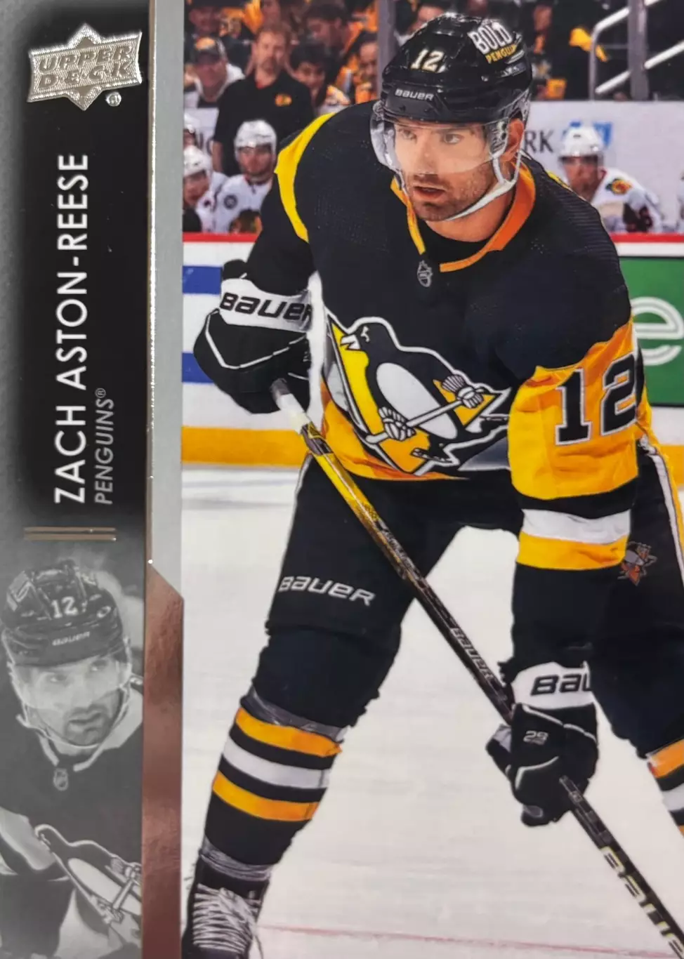 Карточка Zach Aston-Reese/Зак Астон-Риз Pittsburgh Penguins - Питтсбург НХЛ/NHL