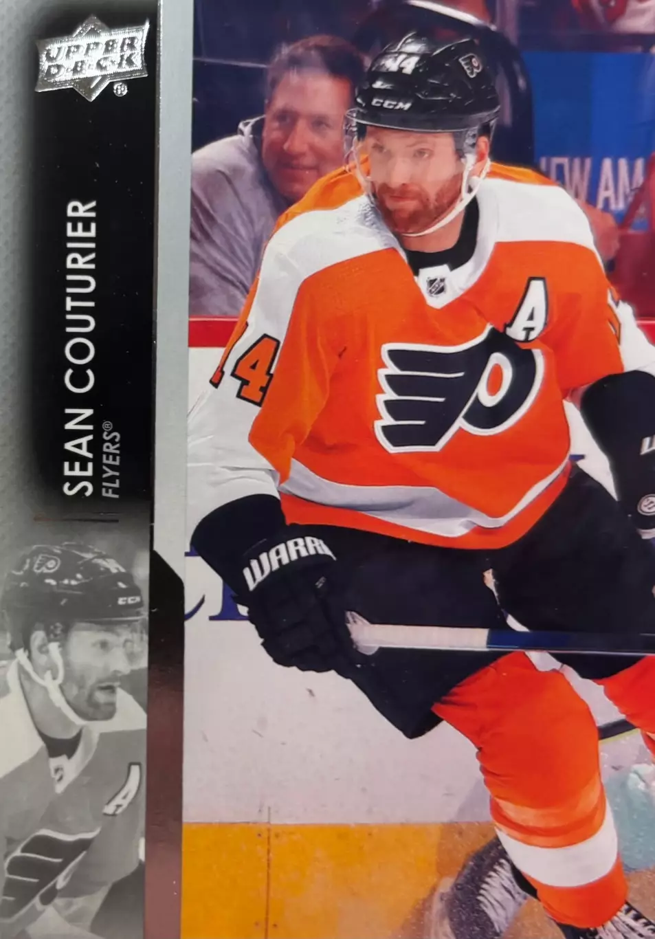 Карточка Sean Couturier - Шон Кутюрье Philadelphia Flyers - Филадельфия НХЛ\NHL