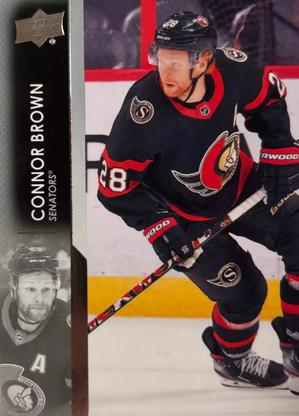 Хоккей. Карточка Connor Brown - Коннор Браун Ottawa Senators-Оттава НХЛ/NHL