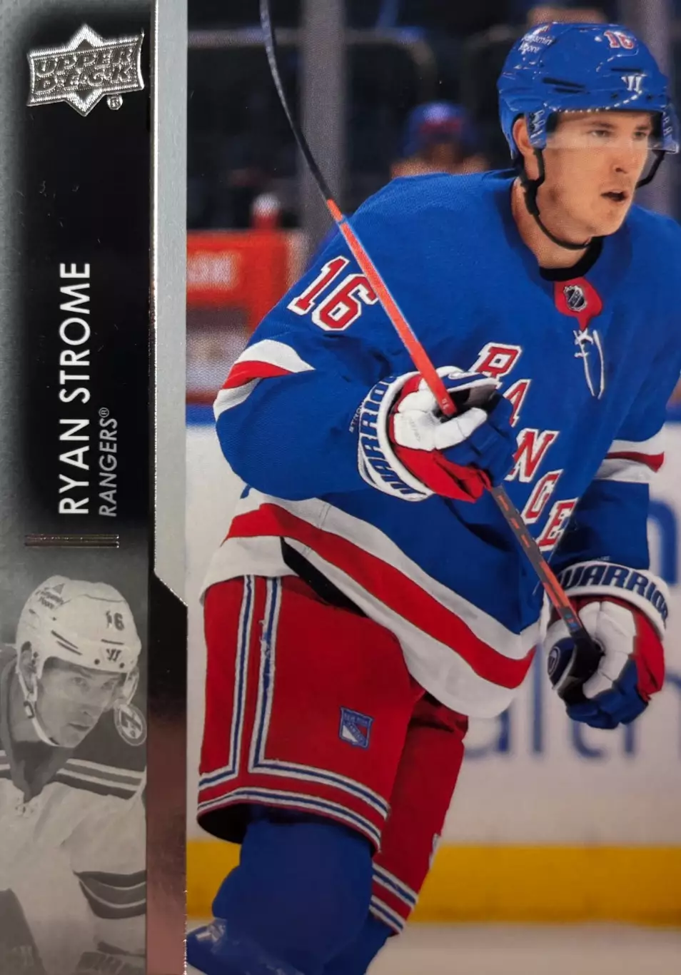 Хоккей. Карточка Ryan Strome - Райан Строум New York Rangers - Рейнджерс НХЛ NHL