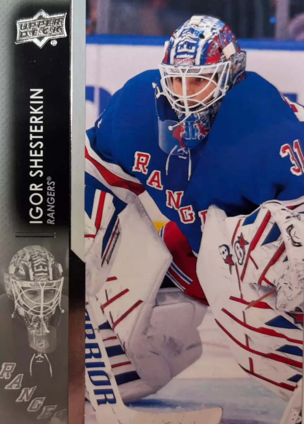 Хоккей Карточка Игорь Шестеркин New York Rangers-Рейнджерс, Спартак, СКА НХЛ КХЛ
