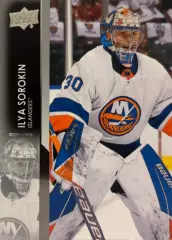 Хоккей. Карточка Илья Сорокин ЦСКА Москва, New York Islanders-Айлендерс НХЛ/КХЛ