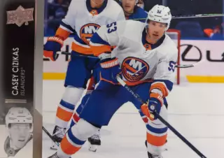 Хоккей Карточка Casey Cizikas-Кейси Сизикас New York Islanders-Айлендерс НХЛ-NHL